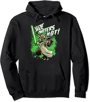 [STAR WARS] The Clone Wars Yoda Size Matters Not Pullover Hoodie