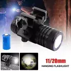600LM LED Tactical Gun Rifle Flashlight Pistol Rail Mount Hunting Light Torch