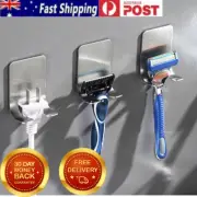 Bathroom Shelf Razor Stand Wall Razor Holder Shower Razor Blade Holder Man