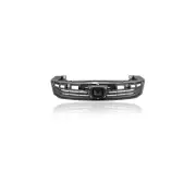 Grille For 71121TR0A01 12-12 Honda Civic-Sedan-1.8L Mat-Black CAPA- Certified (for: Honda)