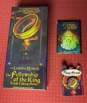 Pinny Arcade Fellowship Of The Ring Trick Taking Game, Promo, Pin RARE! Pax U 24