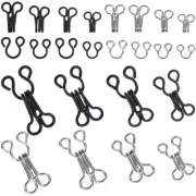 50 Pcs Skirt Hooks and Eyes Sewing Clothing Hardware Closures