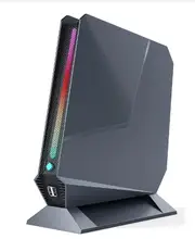 i9-12900H & GeForce RTX 3050Ti 8G GDDR6 14C/20T RGB Lights Mini Desktop Computer, 32GB RAM 1TB PCIE4.0 SSD, 2.5G LAN 2X HDMI