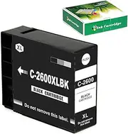 TAAUS Compatible PGI-2600XL Black High Yield Ink Cartridge Replacement for Canon Maxify IB4060, MB5060, MB5160, MB5360, MB5460 Printers