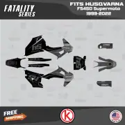 Graphics Kit for Husqvarna FS450 Supermoto 2019-2022 Fatality-Smoke
