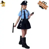 在飛比找Yahoo!奇摩拍賣優惠-萬圣節兒童裝扮服裝 cosplay 女孩制服女童修身制服分銷