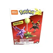 MEGA Construx Pokemon UMBREON & ESPEON Building Set 125 pcs New Sealed