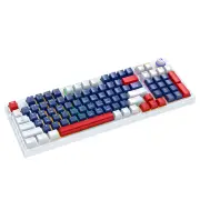LEAVEN H96 96-Keys Tri-mode Mechanical Gaming Keyboard with Multimedia Knob Hot Swappable RGB Light Enhanced Structure 2