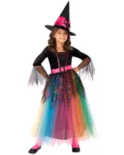 Spider Witch Halloween Girls Costume