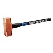 SANDO 750MM 14lb Steel Core Sledge Hammer with Rubber Handle SDSLDG1430C