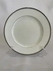 NEW WITH TAGS- TWO (2) Mikasa - AK018 Gothic Platinum Salad Plates 8 1/4"