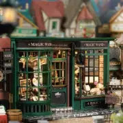 Magic Dollhouse Miniature Doll DIY Assembly Building Model Kit