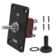 Reverse Polarity Toggle Switch 12V 30A 6 Pin 3 Way On/Off/On DPDT Latching Switc