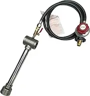 Gas Burner with Regulator Propane Forge Gas Melting Furnace Propane Forge Burner Foundry Raku Kiln Blacksmith Farrier Knife Making