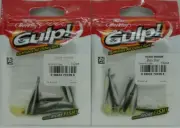 2 - BERKLEY GULP! 1" Minnow (10/Ct Pack) - Black Shad