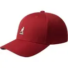 KANGOL Wool Flexfit Baseball Cap Hat - Claret