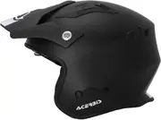 Acerbis Aria Solid, open face helmet , color: Matt Black/White , size: M