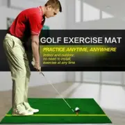 Indoor Golf Mat Golf Practice Hitting Pad Artificial Grass Golf Exercise Mat