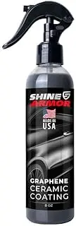 Graphene Ceramic Coating for Cars | Next Gen Car Wax Spray | Protect Paint Work with Highly Concentrated Hydrophobic Ceramic Detail Top Coat for Motorbikes, Trucks and Boats