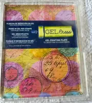 Gel Press Monoprinting Gel Printing Plate 8” X 10” Printmaking Supplies NEW