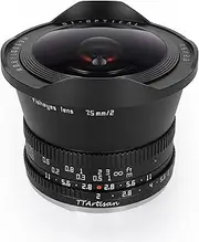 TTArtisan 7.5mm F2.0 APS-C Large Aperture Cameras Lens Fisheye Lens Compatible with Sony E Mount Camera A5000, A5100, A6000,A6100, A6300,A6400, A6500, A6600, NEX-3,NEX-3N, NEX-3R