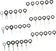 MOLUCKFU 82pcs Car Terminal Puller Kit Easy Use Wire Connector Pin Release Tool for Auto Motorcycle Household Devices Safe Terminal Removal Without Damage