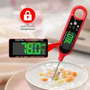 Digital Meat Thermometer Fast Instant Read LCD Food Thermometer for Cooking BBQ