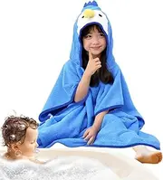 Hooded Towels for Kids - Cotton Kids Hooded Bath Towel - Quick-Dry Breathable Outdoor Supplies for Pool Shower Swim Surf Hot Spring Water Playing Summer