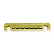 Lightning Guitars Aluminum Stopbar Tailpiece, Gold Plated