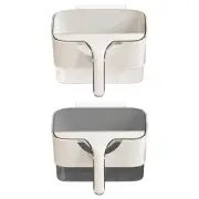 Wall Mounted Car Kitchen Cabinet Door Hanging Trash Can Toilet Waste Bin
