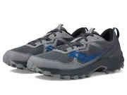 Saucony Men's Excursion TR16 Shoes, Gravel/Lapis, Size 7