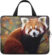 Laptop Case Sleeve Shockproof Computer Carrying Bag Red Panda Notebook Case Cover Laptop Bag Water Resistant Computer Cases Tablet Briefcase for Travel Business 17 Inch