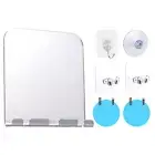 Home Bathroom Travel With Hook Shaving Shower Mirror Wall Hanging Anti Fog