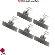 Endodontic Dental Instrument Endo Finger Ruler Gauge Span Measure Scale Ring X5