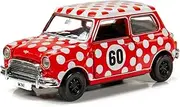 1:50 for Mini Mk 1960S Red Alloy Simulation Model Car