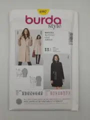 Burda Sewing Pattern 6987 Women's Coat Pattern Size US 10-24 EUR 36-50 NEW