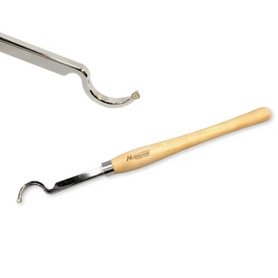 Hurricane Turning Tools, Mid-Size Carbide Tipped Curved Hollowing Tool #2, For