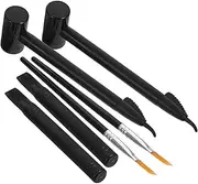 Toddmomy 2 Sets Archaeological Digging Tools Excavation Shovels Hammers Brushes Fun Educational for Digging Gemstones and Crystals Creative Play for Boys