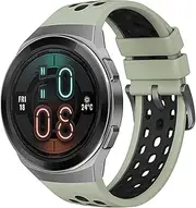 [HUAWEI] Watch GT 2e Smartwatch, 2-Week Battery Life, GPS and GLONASS, 1.39 Inch AMOLED HD Touchscreen, Auto-detects 6 Sport Modes, 15 Sport Activities Tracking, SpO2, Heartrate Monitoring, Green