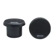 Herdio 2pcs 3Inch 140W Waterproof Marine Compact Speaker for BOAT SPA ATV UTV