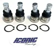 Polaris RZR 1000 XP 4 Turbo Front Ball Joint Joints Set Upper and Lower Qty. ...
