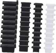 COHEALI 40Pcs USB Port Dust Plugs Silicone Protective Caps for Charging Ports Dust Stoppers for Phone Accessories Type Compatibility