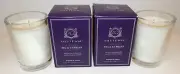 LOVELY NIB PAIR OF AQUIESSE SOY FIG & CYPRESS LUXURY SCENTED 6.5 OZ CANDLES
