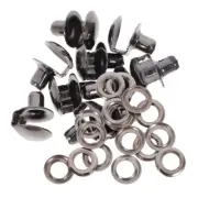 10pcs Shoelace Buckles Boot Hooks Boot Shoes Lace Metal Buckles Climbing Boots