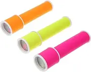 FELTECHELECTR Handmade Kaleidoscope Toy Kit DIY Materials for Boys and Developmental Toy 3 Sets Random Color