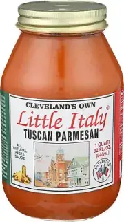 Little Italy Parmesan Pasta Sauce 32 oz (Pack of 12)
