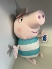Peppa Pig Holiday Gerorge 22" Plush - Very Rare
