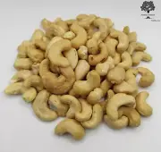 Raw Unsalted Cashews 220g(7.8oz) - 1.95kg(68.8oz) Class A'