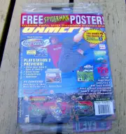 RARE vintage Oct 2000 GAMEPRO magazine SEALED IN BAG Spider-man poster TONY HAWK