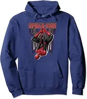 [Marvel] Spider-Man Far From Home Hanging Symbol Poster Pullover Hoodie
